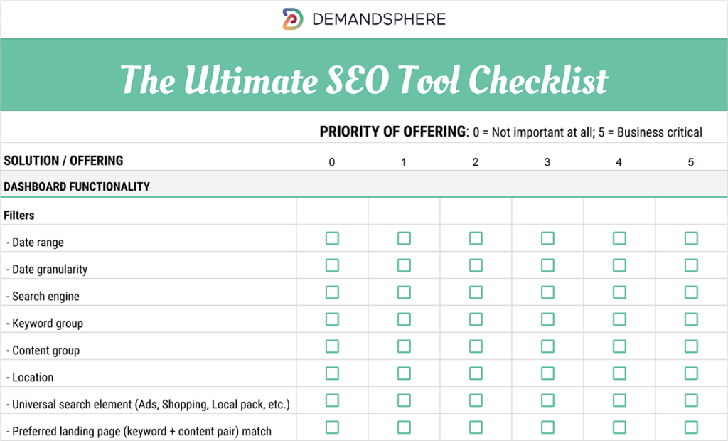 finding the right SEO platform